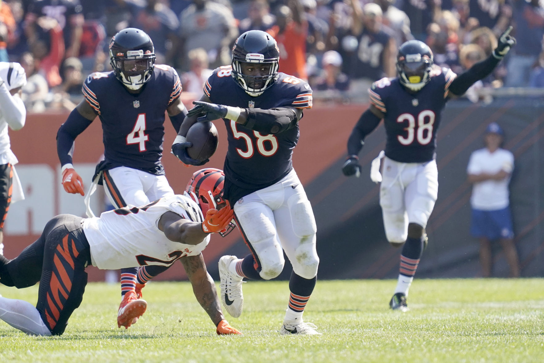 Bengals Bears Football